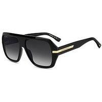 Dsquared2 Sunglasses D2 0160/S  807/9O Black grey Man