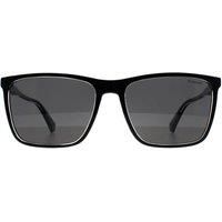 Polaroid PLD 4180/S BLACK/GREY POLARIZED 58/17/145 men Sunglasses