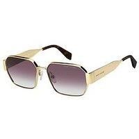 Marc Jacobs 805/S Metal Round Metal Sunglasses - Gold