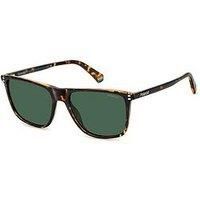 Polaroid Poloroid Green Pz Rectangular Sunglasses