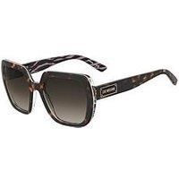 Love Moschino Mol082/S Acetate Sunglasses - Brown