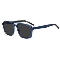 NEW AND AUTHENTIC HUGO  BOSS HG 1335/S PJP/IR /S  BLUE 56 18 145