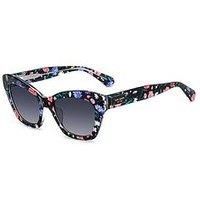 Kate Spade KS DAINA 2/G/S Sunglasses Female Black Multicolor  51mm