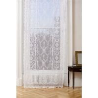Mercer41 Korando Slot Top Sheer Single Curtain Ivory 150 W x 160 D cm