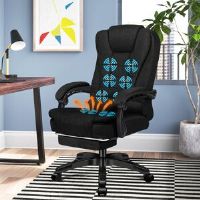 Inbox Zero Amorion Ergonomic Gaming Chair Black 65cm W X 68cm D
