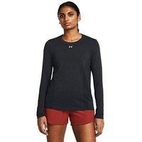 Under Armour Womens Training Vanish Seamless Loose Long Sleeve T-Shirt - Black