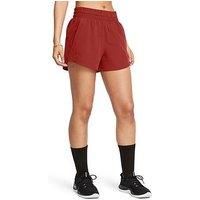 Under Armour - Womens Flex 3In Shorts, Color Earthen Orange (840), Size: Small