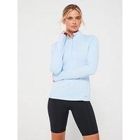 Under Armour Womens Training Vanish Cold Weather 1/2 Zip - Blue