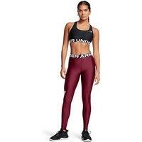 Under Armour Womens Training Heat Gear Authentics Leggings - Burgundy