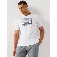 Under Armour Men/'s UA M Boxed Sports Updated SS Shirt White