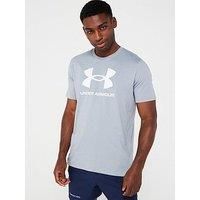 Under Armour Sportstyle Logo Short Sleeve T-Shirt M Grey