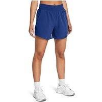 Under Armour Women'S Training Flex Woven 5 Inch Shorts - Blue