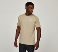 Under Armour Mens Sportstyle Short Sleeve T-Shirt City Khaki L