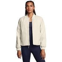 Under Armour Womens Training Unstoppable Insulated Bomber Jacket - White