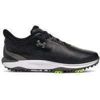 Under Armour Men/'s Drive Fade Golf Shoes Sneaker, Black/Black/Metallic Silver, 8 UK