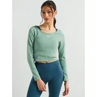 Under Armour Women'S Training Vanish Seamless Long Sleeve Top - Silica Green