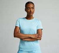 Under Armour Women'S Training Tech Twist T-Shirt - Blue