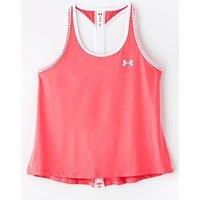 Under Armour Girl/'s Tech Knockout Tank Shirt