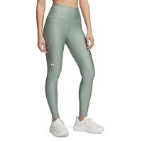 Under Armour Womens HeatGear® No Slip Waistband Full Length Silica Green/White 10