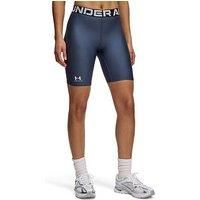 Under Armour Women'S Training Heatgear 8 Inch Bike Shorts - Grey