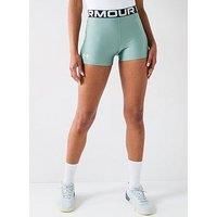 Under Armour Women'S Training Heatgear Shorty Shorts - Green