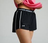 Under Armour Women/'s Tech Play Up Shorts Shorts Black