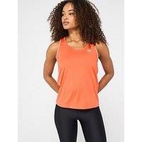 Under Armour - Womens Tech Knockout Tank Top, Color Fire (847), Size: X-Small