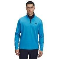 Under Armour Mens Golf Matchplay 1/4 Zip Top - Blue