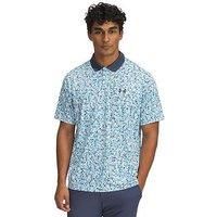Under Armour - Mens Perf 3.0 Printed Polo, Color White (108), Size: Large