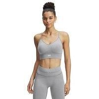Under Armour Women'S Training Vanish Seamless Washed Low Support Sports Bra - Black