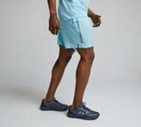 Under Armour Mens UA Tech Woven Wordmark Shorts Stream Blue XL