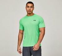 Under Armour Mens UA Tech 2.0 Short Sleeve Green/Black M