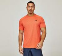 Under Armour Mens Training Tech Textured T-Shirt - Red