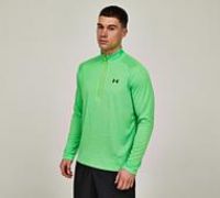 Under Armour UA Tech Textured Half Zip Top - Green - Size S