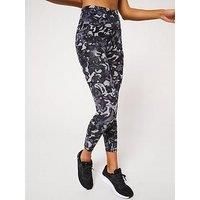Under Armour Women'S Training Motion Print Ankle Leggings - Black