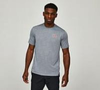 Under Armour Mens Training Tech Vent Geotessa T-Shirt - Grey