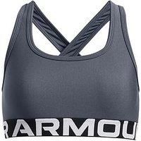 Under Armour Girls Training G Crossback Bra - Grey