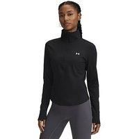 Under Armour Motion Half Zip Sweatshirt M Black/White