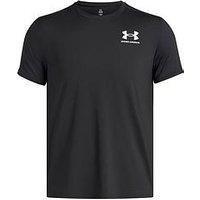 Under Armour Men's HeatGear Fitted T-Shirt, Black