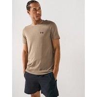 Under Armour Vanish Novelty Seamless Short Sleeve T-Shirt S Brown