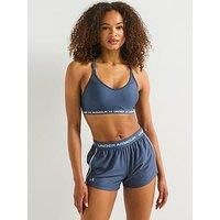 Under Armour Womens Training Crossback Low Support Sports Bra - Grey