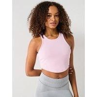 Under Armour Women'S Training Rival Rib Tank - Pink