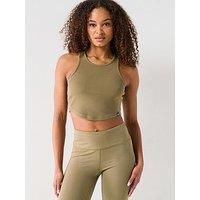 Under Armour Womens Training Rival Rib Tank - Green