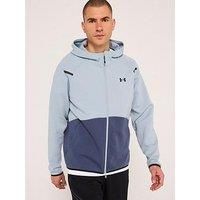 Under Armour Unstoppable Fleece Full Zip Sweatshirt 2XL Blue
