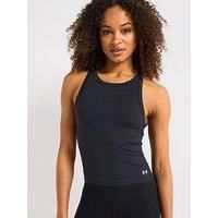 Under Armour Women/'s Motion High Neck Tank Top, (001) Black / / White, M
