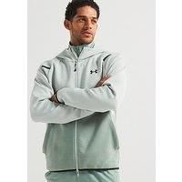 Under Armour Mens Ua Unstoppable Fleece Fz HoodieEu Hoody Green/black L