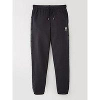 Under Armour Junior Boys Icon Fleece Taping Joggers - Black