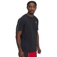 Under Armour Icon Heavyweight Taping Short Sleeve T-Shirt S Black/White