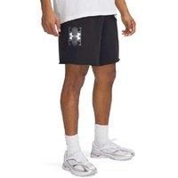 Under Armour Ua Rival TERRYLOGO8INSHORT 0001 - Black Medium, 0001-Black, XL