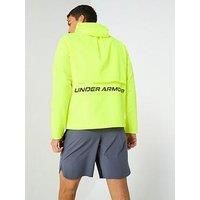 Under Armour UA Storm Run Men/'s Hooded Jacket, 0731 - High-vis Yellow, L-XL